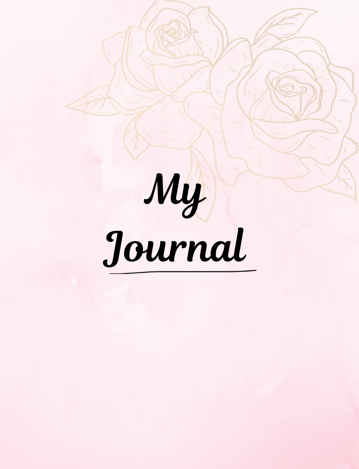 Self love / Self Care Journal